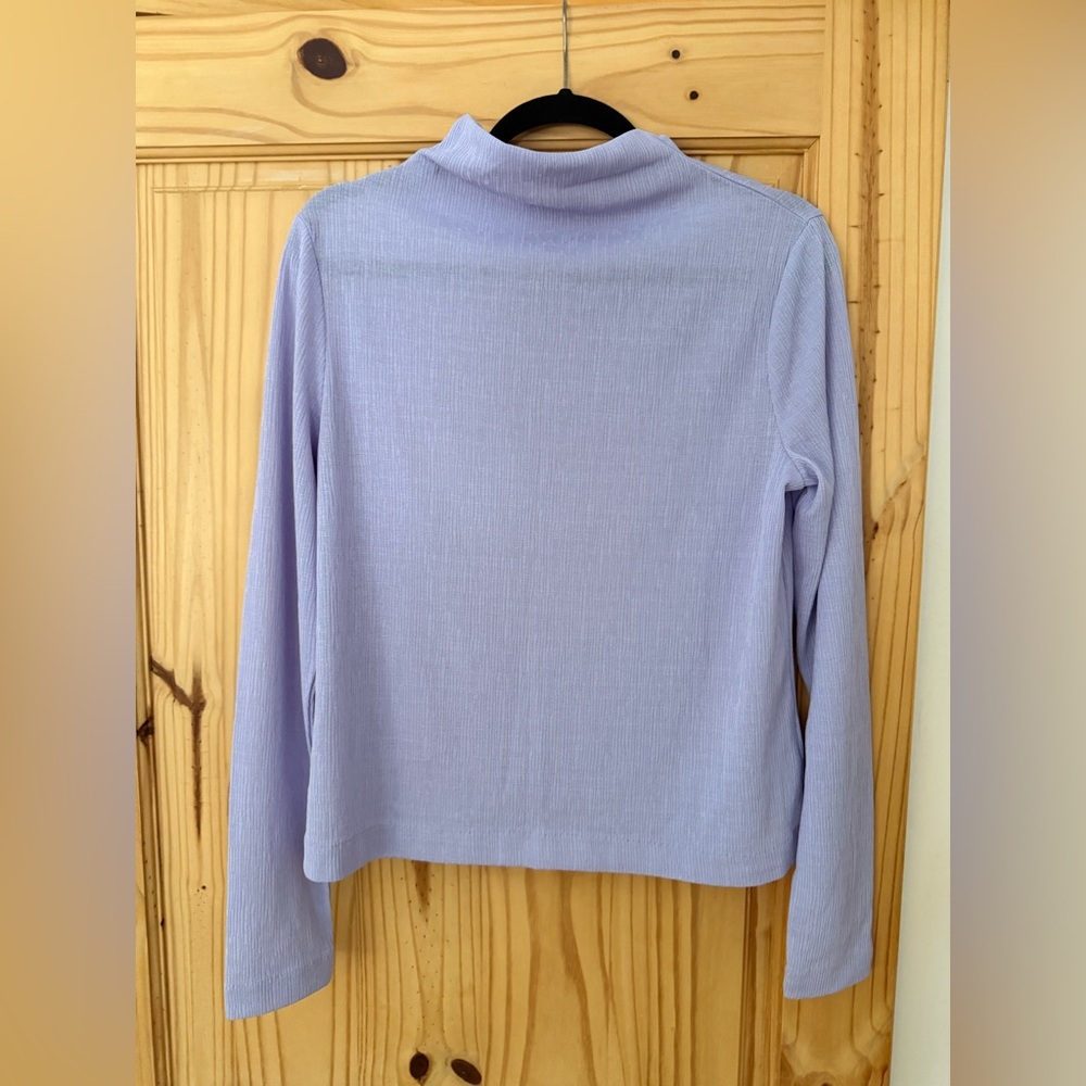 Weekday Lilac High Neck Top